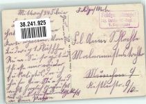 67220 Urbeis Foto AK Loddelfelsen Feldpost WK I. Bay.Landw.Inf.Rgt. z. Komp.