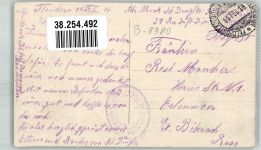 Zonnebeke 1916 Foto AK Kirche Feldpost WK I Res.Inf.Regt. Nr. 248
