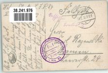 Minsk 1917 Foto AK Feldpost WK I Nr,84 russisch-polniche Bauernhaus