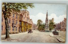 Oxford Künstlerkarte Auto Denkmal Balliol College