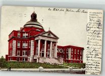 Bridgeport CT 1906 Gebrauchsspuren Krankenhaus St. Vincents