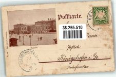 87435 W8960 Kempten Allgäu 1899 - Bahnhof