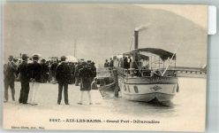 73100 Aix-les-Bains Foto AK Hafen