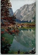 W8240 St. Bartholomä Königsee mit Wallfahrtskapelle Fotograf Hans Hildenbrand Farben Fotos