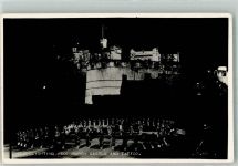 Edinburgh 1956 Foto AK Burg Tattoo