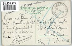 Las Palmas de Gran Canaria 1910 Foto AK Lechucilla Marke Bildseitig