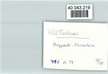 79674 W7868 Todtnau FOTO KEINE AK Bergstation Hasenhorn