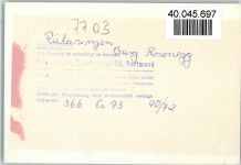 78239 W7703 Rielasingen FOTO KEINE AK Gasthaus Burg Rosenegg