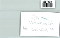 57614 W5231 Oberwambach , Westerw FOTO KEINE AK Ortsansicht