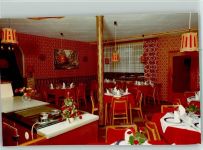 W6739 Weidenthal , Pfalz Berghof Innenaufnahme Gastraum gedeckter Tisch FOTO KEINE AK