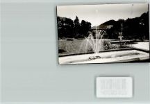 76596 W7564 Forbach , Baden FOTO KEINE AK Springbrunnen