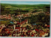 72488 W7480 Sigmaringen - Luftaufnahme Ortsansicht mit Schloß