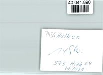 72584 W7435 Hülben FOTO KEINE AK Burg