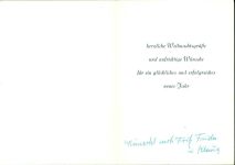 87527 W8972 Sonthofen , Oberallgäu KEINE AK Weihnachtsgrüße, 2-fach Klappkarte