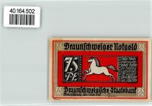 Notgeld: Eule, gute Erhaltung Eule Notgeldschein