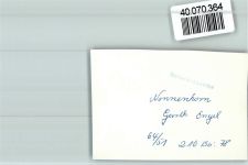 88149 W8993 Nonnenhorn FOTO KEINE AK Gasthof Engel