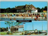 18374 O4241 Zingst , Ostseebad - an der Gaststätte Kurhaus HO-Kaufhalle Am Hafen 3-Bildaufnahme
