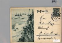 87719 W8948 Mindelheim KEINE AK Landpoststempel