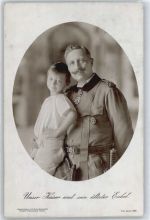 mit ältesten Enkel Adel Kaiser Wilhelm II