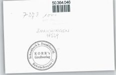 78549 W7208 Spaichingen - Foto