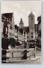 97980 W6990 Bad Mergentheim - Burggasse, Trinks Ak