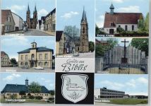 68647 W6843 Biblis - Wormserstrasse , Friedhof , Schule
