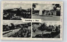 07607 O6520 Eisenberg , Thür - Marktplatz