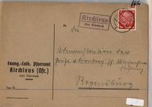 95326 W8650 Kirchleus KEINE AK Landpoststempel