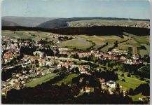 75328 W7542 Schömberg b Neuenbürg, Württ - Fliegeraufnahme