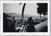 Wehrmacht , Foto Motorrad