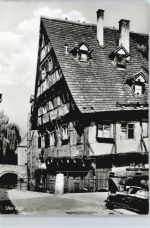 89073 W7900 Ulm , Donau - schiefes Haus