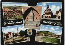 72555 W7430 Metzingen , Württ - Rathaus