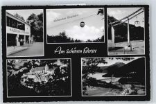34549 W3593 Edersee - Bergbahn Fliegeraufnahme See Schloss