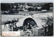 Nazareth - Kamel Fußgänger Haus Baum