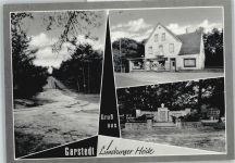 21441 W2091 Garstedt , Winsener Geest - Denkmal Baum Haus Straße