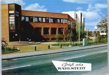 23812 W2362 Wahlstedt - Straße Rathaus Baum Laterne