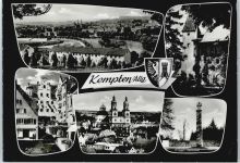 87435 W8960 Kempten (Allgäu) - Fluss Kirche Denkmal