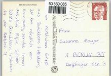 25451 W2085 Quickborn , Kr Pinneberg - Schwimmbad, Kirche