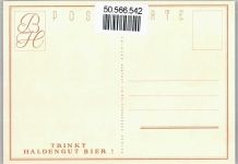 Kutsche, Künstlerkarte Bier