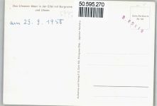 56766 W5447 Ulmen - Das Ulmener Maar in der Eifel mit Burgruine