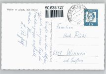 87538 W8975 Weiler i Allgäu
