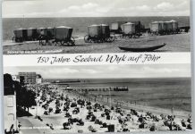 25938 W2270 Wyk auf Föhr - Meer Strand 1969