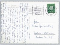 38707 W3396 Schulenberg im Oberharz - Landpoststempel, Okertalsperre. Brücke