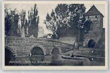 96145 W8601 Seßlach - Partie an der Rodachbrücke