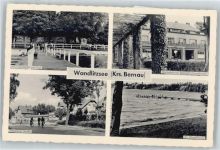 16348 O1292 Wandlitz - Prenzlauer Straße, Restaurant am Bahnhof, Gaststätte, Bad