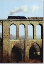 09111 O9001 Chemnitz , Sachs - Eisenbahn, Dietenmühlenviadukt