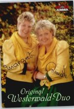 Westerwald Duo , Geschwister Baumgarten , signiert Schlagersänger