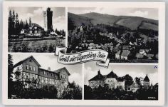 98716 O6303 Elgersburg - Turm, Schloss, Gesamtansicht