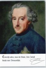 Adel Friedrich der Große Künstlerkarte