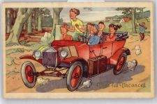 Humor Auto Künstlerkarte